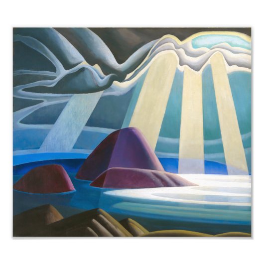 Bovenmeer | Lawren Harris | Foto Afdruk (Voorkant)