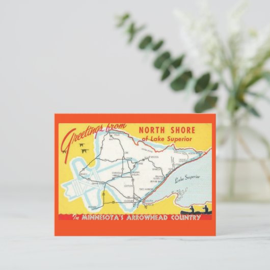 Bovenmeer - Noordkust Briefkaart (Staand voorkant)