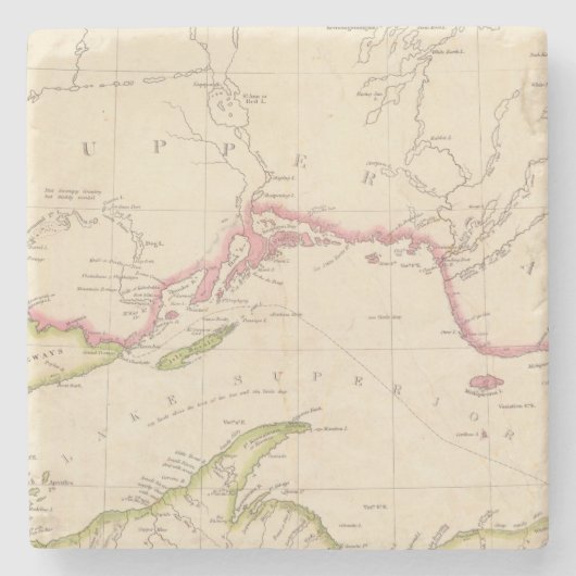 Bovenmeer Stenen Onderzetter (Voorkant)