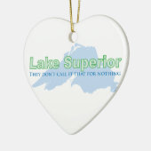 Bovenmeer; Ze noemen het niet voor niets. Keramisch Ornament (Links)