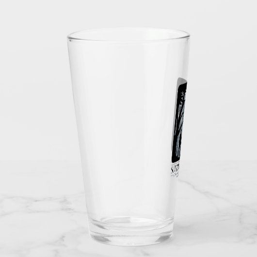 Bovennatuurlijk bos silhouet grafisch glas (Rechts)