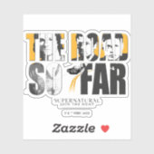 Bovennatuurlijk "De weg tot nu toe" Sticker (Vel)