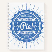 Bovennatuurlijk "Dean zegt eet meer taart!" Notitieboek (Voorkant)