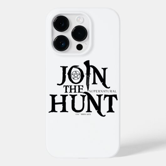 Bovennatuurlijk "Doe mee met de jacht" Case-Mate iPhone Case (Achterkant)