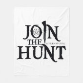 Bovennatuurlijk "Doe mee met de jacht" Fleece Deken (Voorkant)
