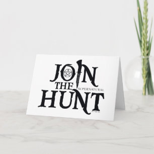 Bovennatuurlijk "Doe mee met de jacht" Kaart