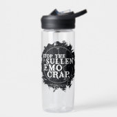 bovennatuurlijk "emo" citaat waterfles (Links)