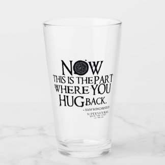 Bovennatuurlijk "Knuffel terug" citaat Glas