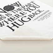 Bovennatuurlijk "Knuffel terug" citaat Sherpa Deken (3/4)