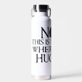 Bovennatuurlijk "Knuffel terug" citaat Waterfles (Voorkant)