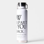 Bovennatuurlijk "Knuffel terug" citaat Waterfles (Achterkant)