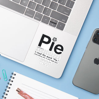 Bovennatuurlijk "Pie"-citaat Sticker