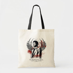 Bovennatuurlijke Castiel Graffiti Graphic Tote Bag