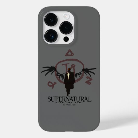 Bovennatuurlijke Castiel Illustratie Case-Mate iPhone Case (Achterkant)