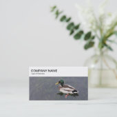 Bovenpaneel - Mallard Duck Visitekaartje (Staand voorkant)