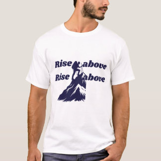 BOVENSTAANDE RISES T-SHIRT