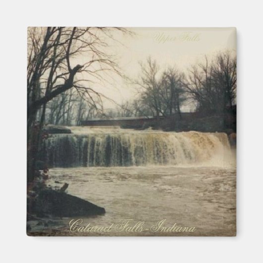 Bovenste cataract Herfsten-volle flow Magneet (Voorkant)