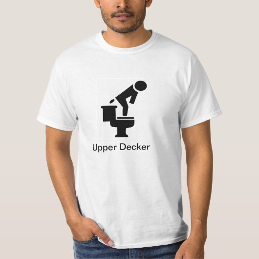 Bovenste decker t-shirt (Voorkant)