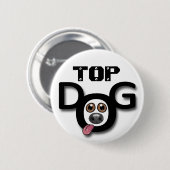 Bovenste dog Button badge (Voorkant /achterkant)