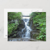 Bovenste Herfst karnemelk Ithaca, NY Briefkaart (Voorkant / Achterkant)