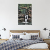 Bovenste Herfsten, Oude grot van het Man, Hocking  Canvas Afdruk (Insitu (Slaapkamer))