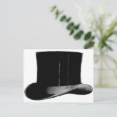 bovenste hoed briefkaart (Staand voorkant)