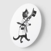 bovenste kaatwandklok grote klok (Hoek)