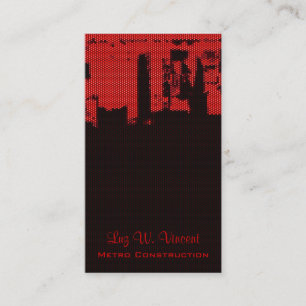 Bovenste LED in het centrum Visitekaartje