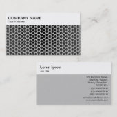 Bovenste paneel - Honeycomb Visitekaartje (Voorkant / Achterkant)