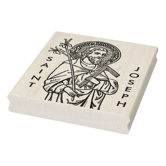 Bovenste romp van St. Joseph (Detail; DT 01) Rubberstempel (Stempel)