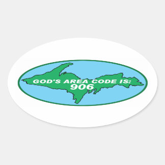 BOVENSTE SCHIEREILAND VAN MICHIGAN YOOPER STICKERS