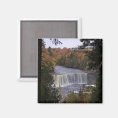Bovenste Tahquamenon Herfst magnet Magneet (Voorkant / Achterkant)