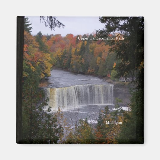 Bovenste Tahquamenon Herfst magnet Magneet (Voorkant)