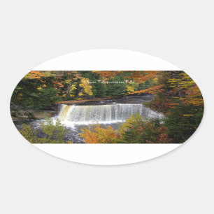Bovenste Tahquamenon-Herfst sticker