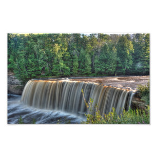 Bovenste Tahquamenon Herfsten, Michigan Foto Afdruk