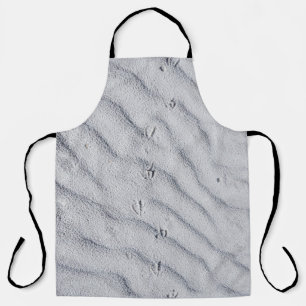 Bovenste uitzicht zandduinen schort