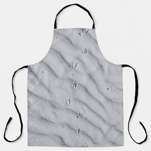 Bovenste uitzicht zandduinen schort (Voorkant)