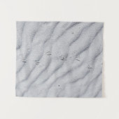 Bovenste uitzicht zandduinen wandkleed (Voorkant (horizontaal))