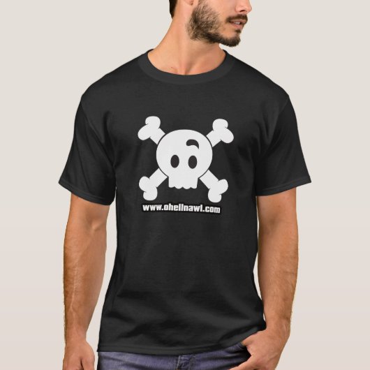 Bovenste wenkbrauwsschedel T T-shirt (Voorkant)