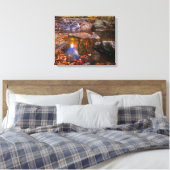 Bovenste Whiteoak-Herfsten, Nationaal Park Shenand Canvas Afdruk (Insitu (Slaapkamer))