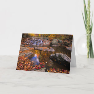 Bovenste Whiteoak-Herfsten, Nationaal Park Shenand Kaart