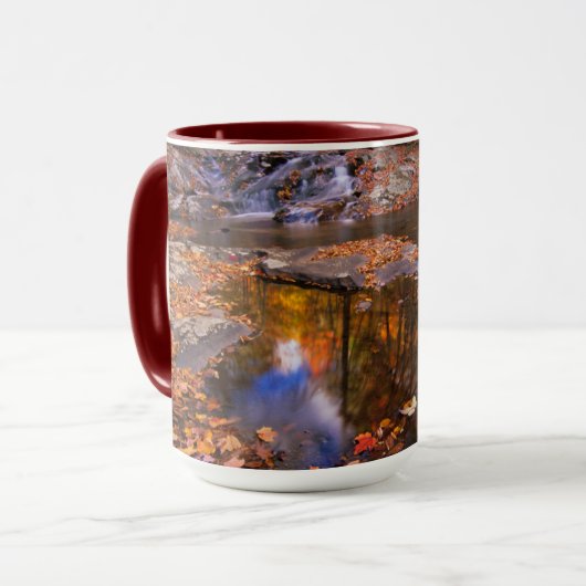 Bovenste Whiteoak-Herfsten, Nationaal Park Shenand Mok (Voorkant links)