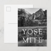 Bovenste Yosemite-Herfsten Schilderachtig Briefkaart (Voorkant / Achterkant)