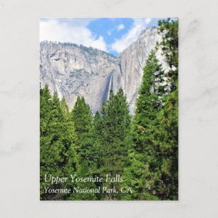 Bovenste Yosemite-Herfsten, Yosemite National Park Briefkaart