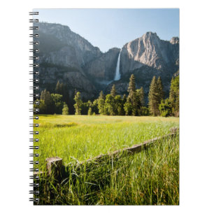 Bovenste Yosemite-waterval Notitieboek