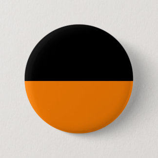 bovenste zwarte onderste oranje DIY aangepaste ach Ronde Button 5,7 Cm