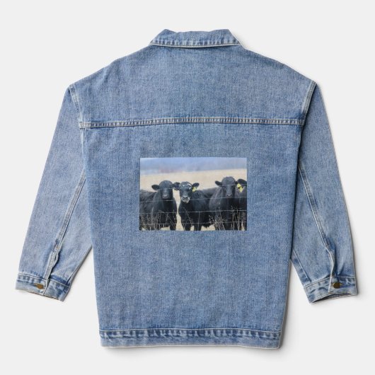 Boviene omstanders denim jacket (Achterkant)