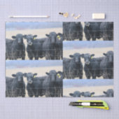 Boviene omstanders tissuepapier (Craft)