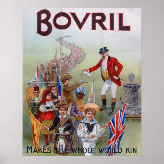 Bovril Advert 1902 Poster (Voorkant)