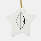 Bow & Arrow Keramisch Ornament (Rechts)